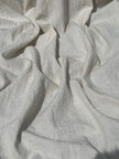 Neutral Unbleached Linen Organic Cotton Blended Fabric By The Meter.