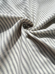 Heavy Weight Softened Cotton Fabric By The Yard - Upholstery Striped 280/m2