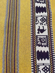 Ağır Ağırlık Kalın Jakarlı Pamuklu Kumaş Metre 400/m2 - Döşemelik Geleneksel Anadolu Etnik Desenli - Döşemelik Kumaşlar. %70 Pamuk %30 Polyester - 140 cm Genişlik. Halı Dokuma Mavi, Kırmızı, Sarı, Siyah Çok Renkli Seçenekler