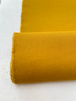 Mustard Yellow Heavy Weight Softened Thick Cotton Fabric By The Yard.