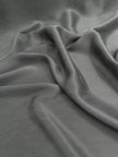 Stoned Gray Satin Pure Silk.