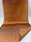 Cinnamon Silk Fabric, Moire Silk Fabric, Silk By The Yard. Watermark Pattern.