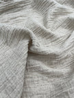 Linen Muslin Fabric. - Organic Muslin Fabric - Baby Cotton Muslin -