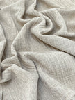 Linen Muslin Fabric. - Organic Muslin Fabric - Baby Cotton Muslin -