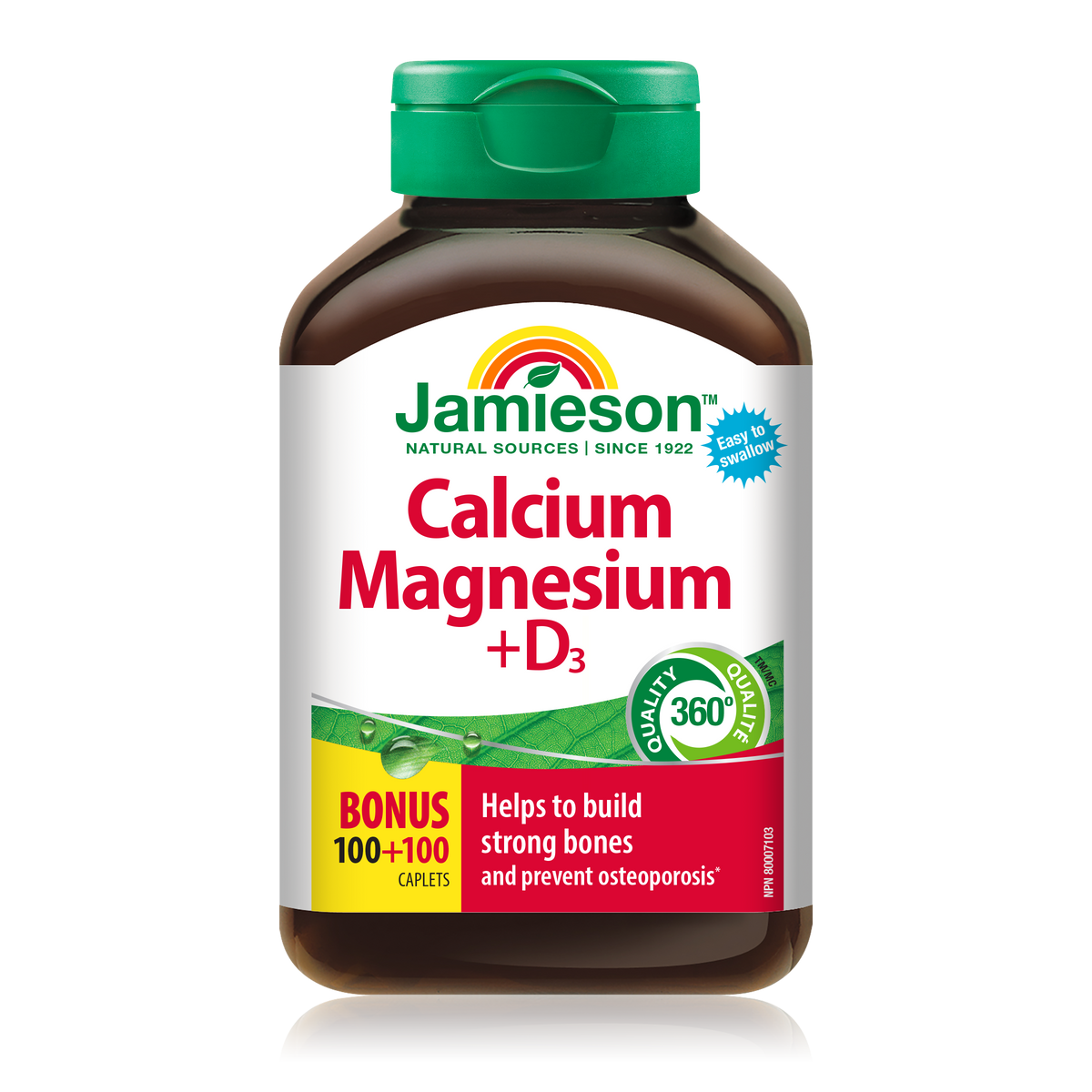 31000328 Jamieson Calcium Magnesium & Vitamin D3, 200 ct 2674_MAIN