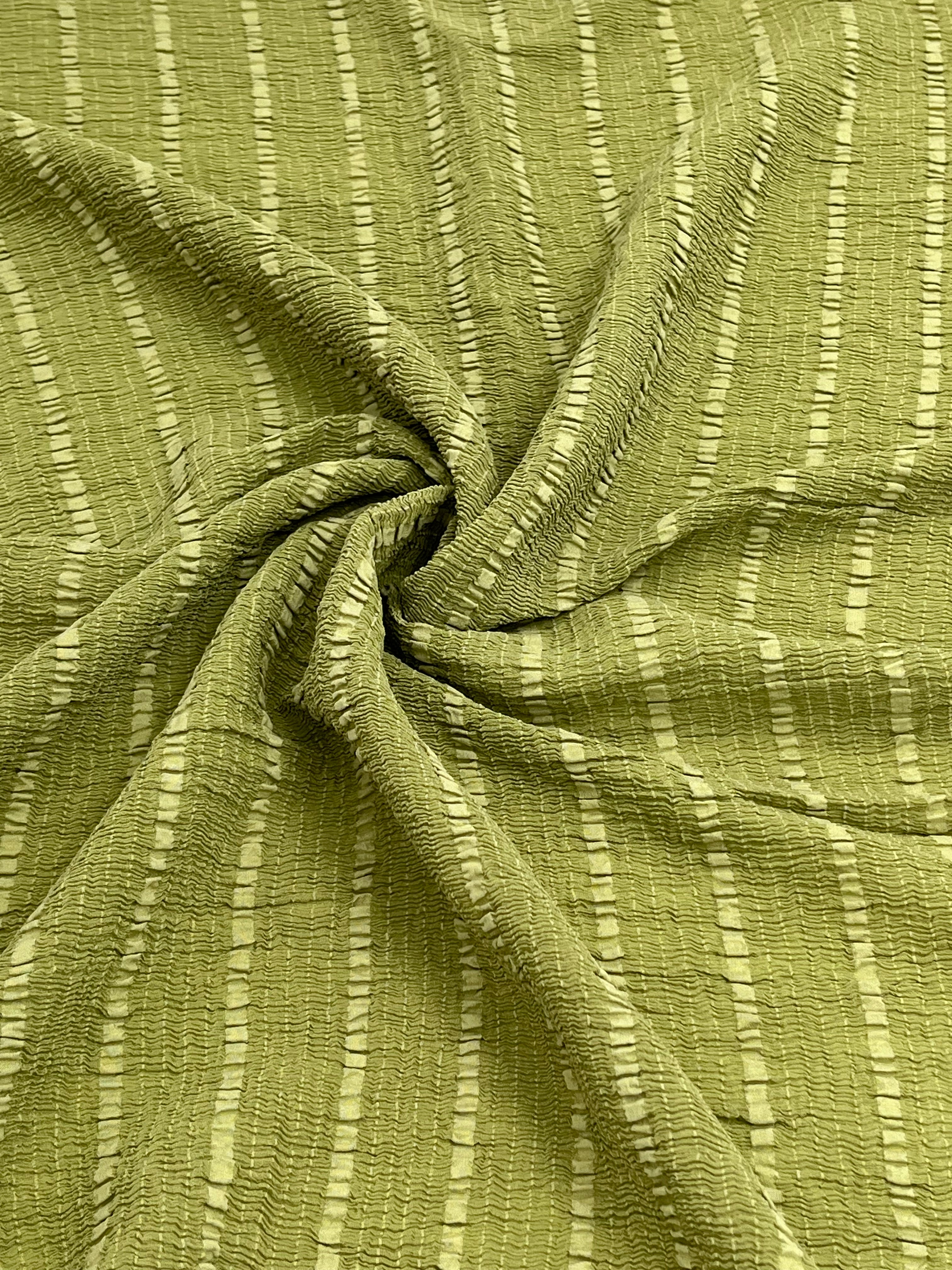 Stretchy Silk, Crinkle Silk.