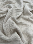 Linen Muslin Fabric. - Organic Muslin Fabric - Baby Cotton Muslin -