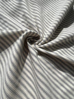 Heavy Weight Softened Cotton Fabric By The Yard - Upholstery Striped 280/m2
