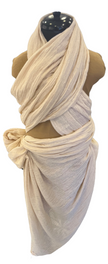 Knitted Mesh Cotton Softened Organic Fabric.