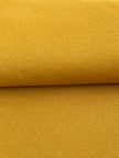 Mustard Yellow Heavy Weight Softened Thick Cotton Fabric By The Yard.