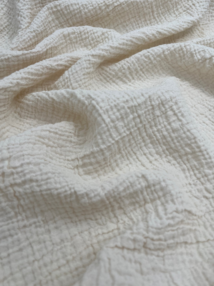 Extra Wrinkle And Soft Muslin Fabric By The Yard