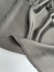 Stoned Gray Satin Pure Silk.