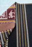 Ağır Ağırlık Kalın Jakarlı Pamuklu Kumaş Metre 400/m2 - Döşemelik Geleneksel Anadolu Etnik Desenli - Döşemelik Kumaşlar. %70 Pamuk %30 Polyester - 140 cm Genişlik. Halı Dokuma Mavi, Kırmızı, Sarı, Siyah Çok Renkli Seçenekler