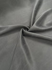 Stoned Gray Satin Pure Silk.