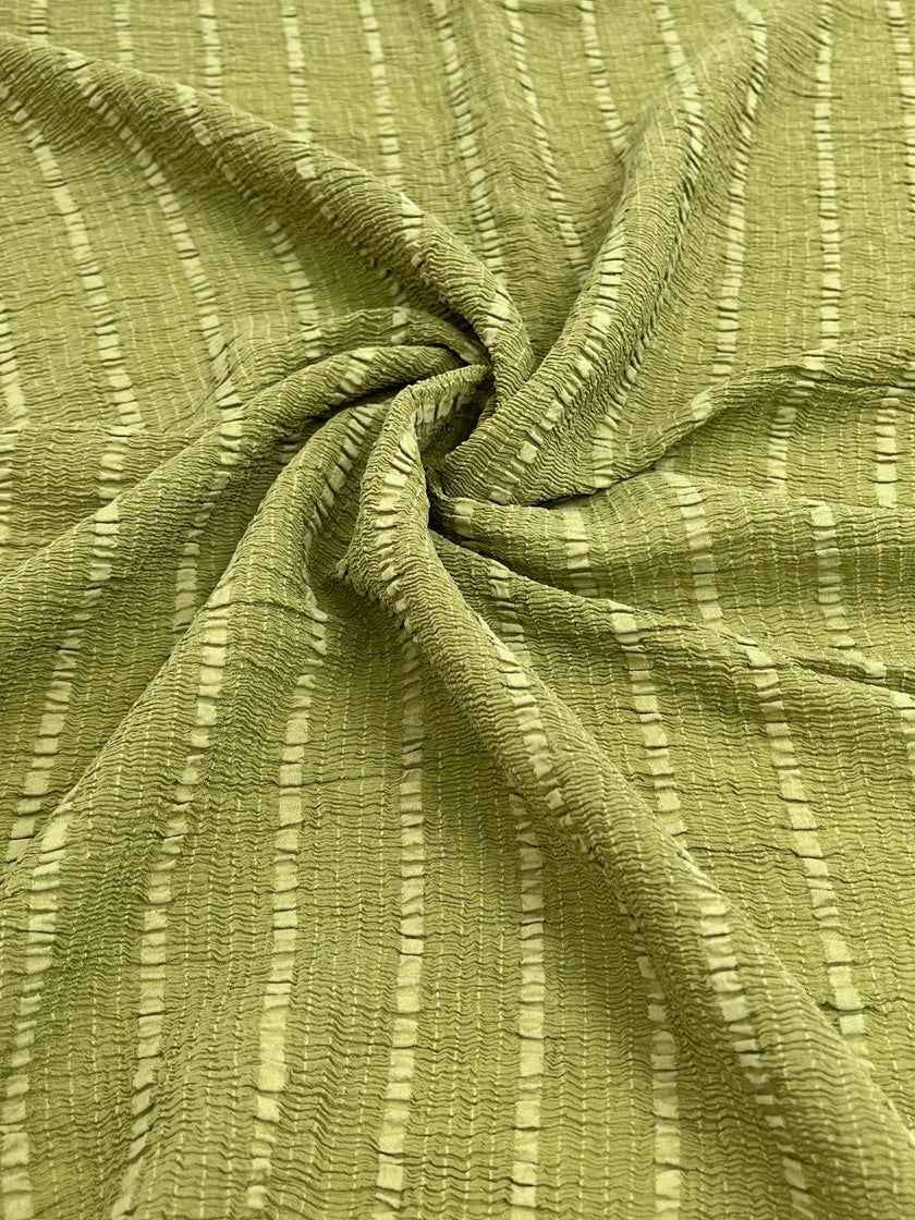 Stretchy Silk, Crinkle Silk.