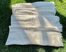 Ivory Unbleached Gauze Organic Cotton Fabric By The Meter.