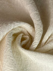 Ivory Unbleached Gauze Organic Cotton Fabric By The Meter.