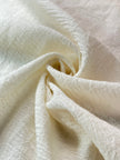 Ivory Unbleached Gauze Organic Cotton Fabric By The Meter.