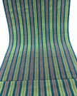 Green Striped Silk  Home Textile Interior Fabrics.