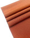 Orange Luxurious Silk Moire Home Textile Interior Fabrics.