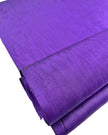 Purple Colour Silk Moire Home Textile Interior Fabrics, Watermark Pattern.
