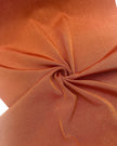 Orange Luxurious Silk Moire Home Textile Interior Fabrics.