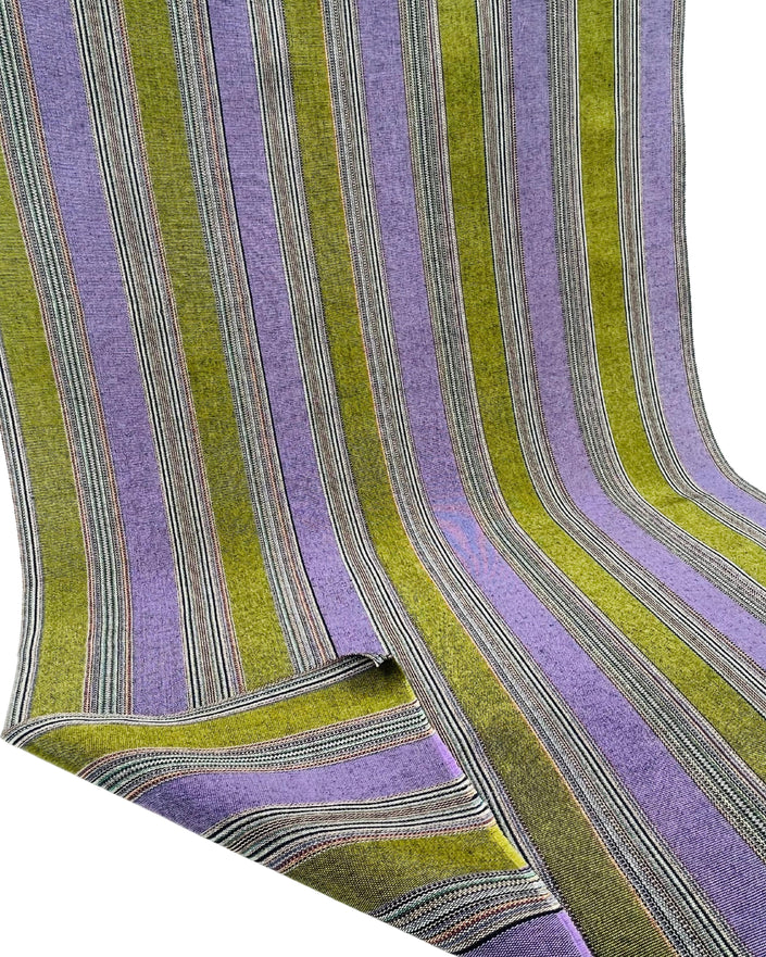 Purple Green Silk Home Textile Interior Fabrics.