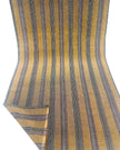 Gold Striped Silk Home Textile Interior Fabrics.
