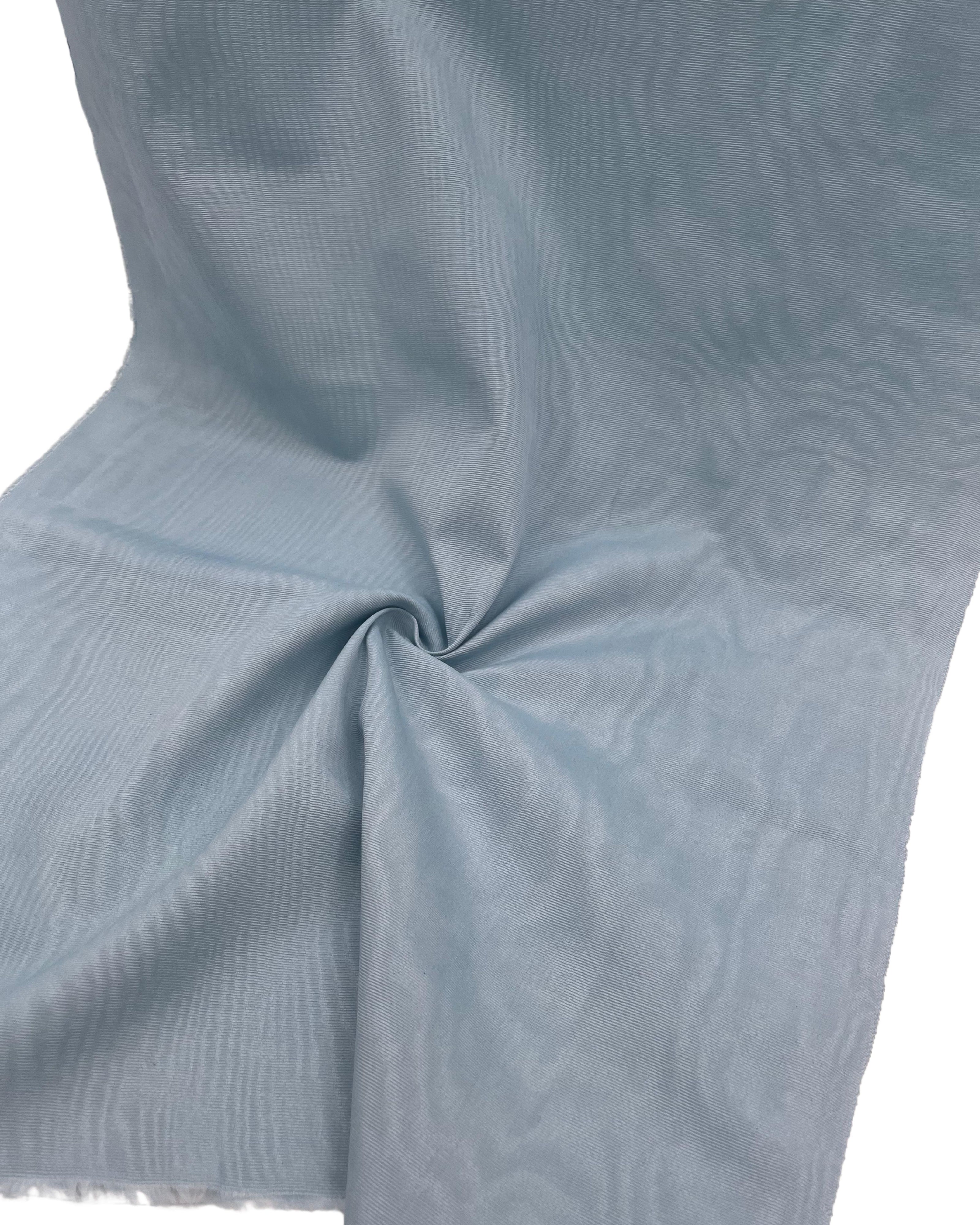 Light  Blue Silk Home Textile Interior Fabrics Watermark Patterns.