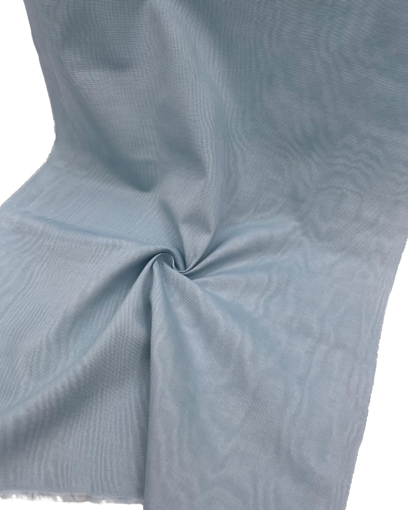 Light  Blue Silk Home Textile Interior Fabrics Watermark Patterns.