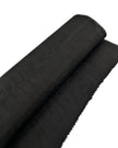 Black Silk Fabric, Moire Silk Fabric, Silk By The Yard. Watermark Pattern.