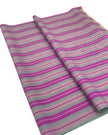 Pin Pink Striped Silk Home Textile Interior Fabrics Watermark Patterns.