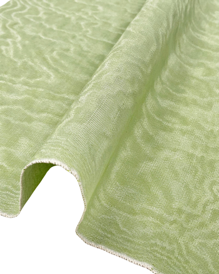 Pastel Green Home Textile Interior Fabrics, Watermark Pattern.
