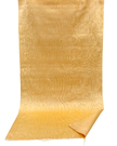 Yellow Silk Fabric, Moire Silk Fabric, Silk By The Yard. Watermark Pattern.