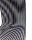 Navy Silver Stripes Silk Moire Home Textile Interior Fabrics Watermark Pattern.