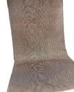 Light Brown Silk Moire Home Textile Interior Fabrics Watermark Pattern.