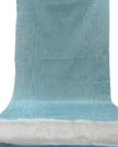 Light Blue Silk Fabric, Moire Silk Fabric, Silk By The Yard. Watermark Pattern.