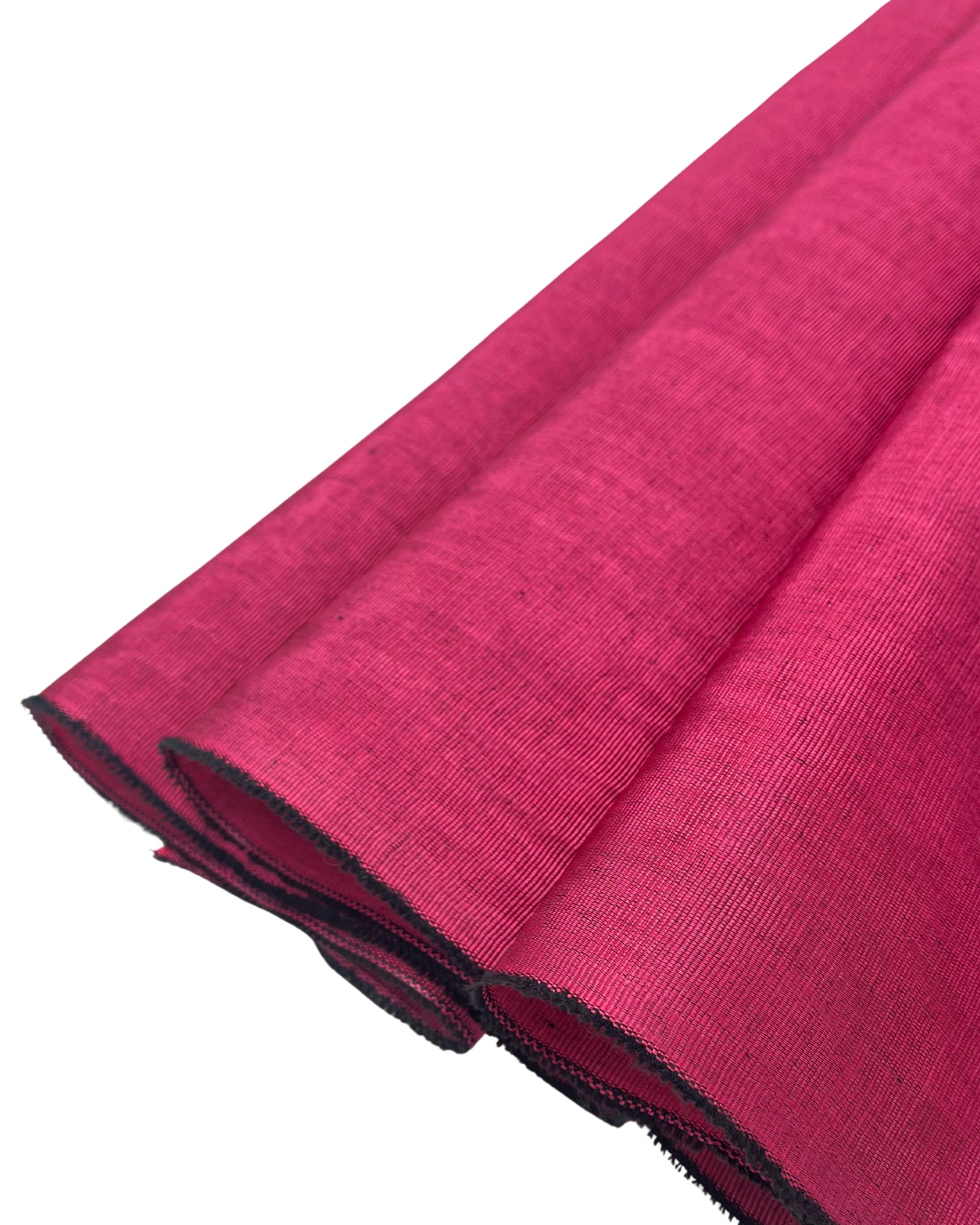 Pink Silk Moire Home Textile Interior Fabrics, Watermark Pattern.