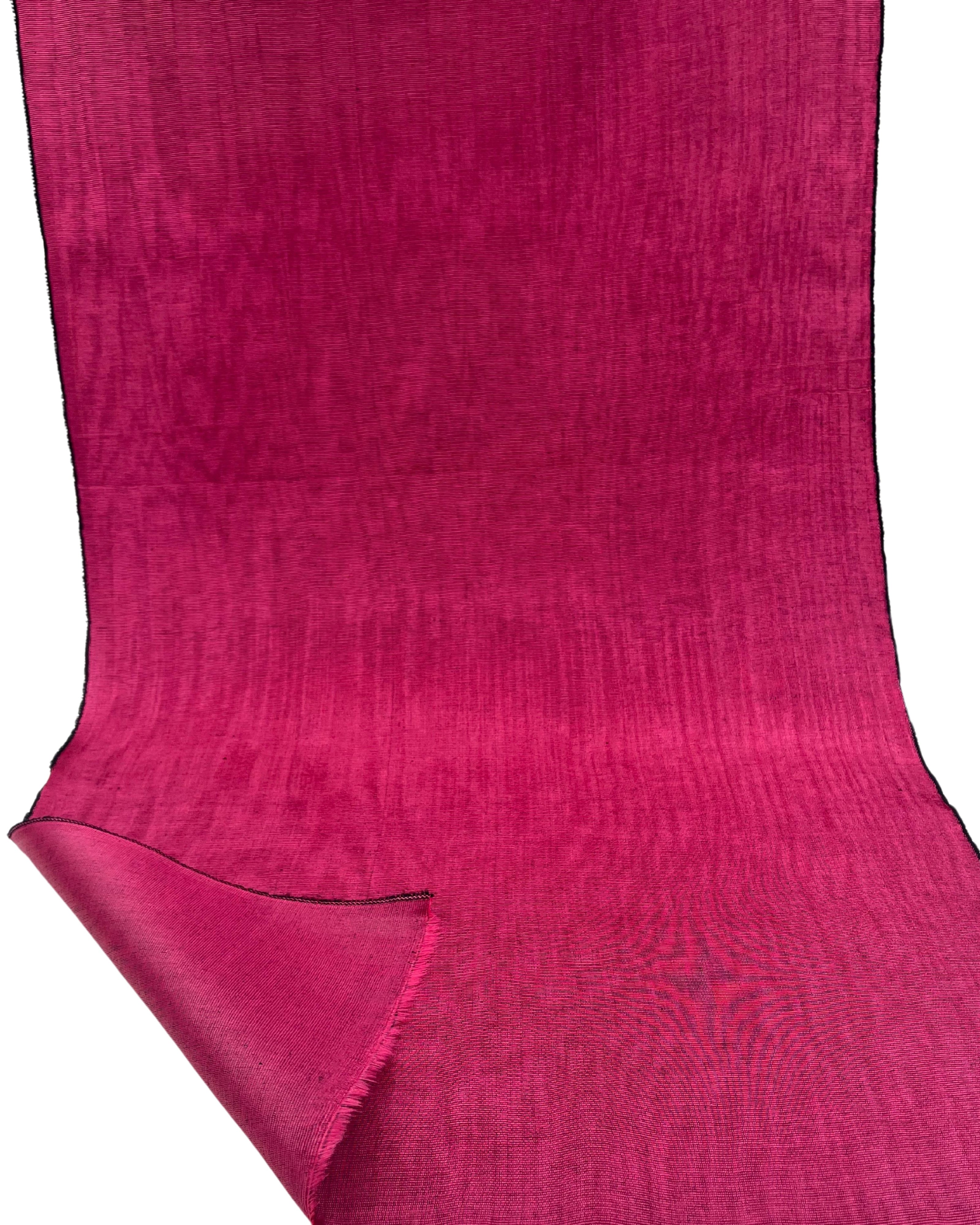 Pink Silk Moire Home Textile Interior Fabrics, Watermark Pattern.