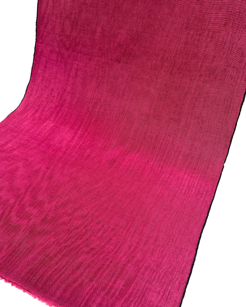 Pink Silk Moire Home Textile Interior Fabrics, Watermark Pattern.