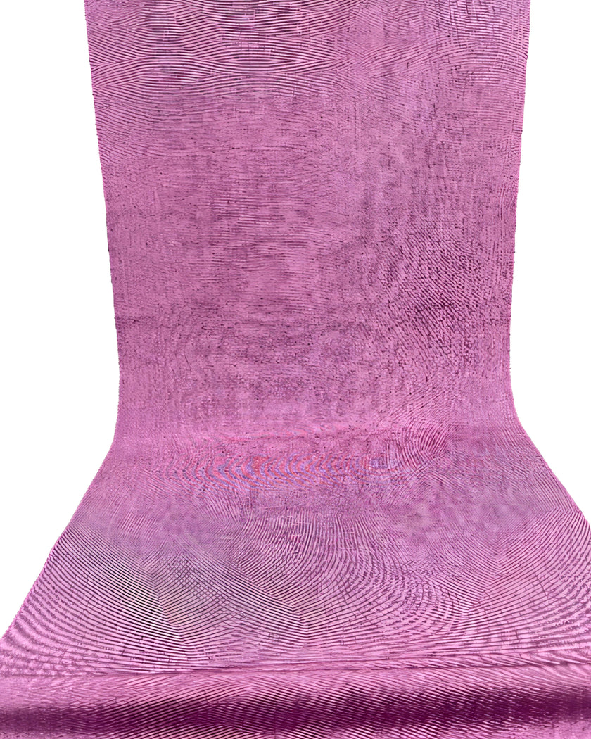 Pink Silk Fabric, Moire Silk Fabric, Silk By The Yard. Watermark Pattern.