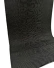 Black Silk Fabric, Moire Silk Fabric, Silk By The Yard. Watermark Pattern.