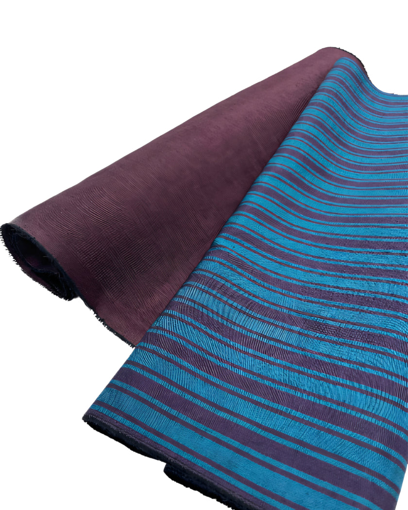 Striped Silk Fabric, Moire Silk Fabric, Silk By The Yard. Watermark Pattern.