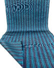 Striped Silk Fabric, Moire Silk Fabric, Silk By The Yard. Watermark Pattern.