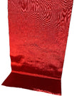Red Silk Fabric, Moire Silk Fabric, Silk By The Yard. Watermark Pattern.