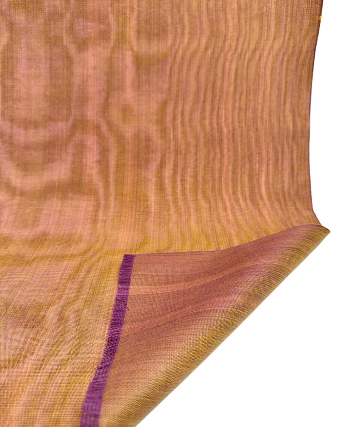 Unique Colour Silk Moiré Fabric By The Yard.