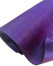 Purple Colour Silk Moire Home Textile Interior Fabrics, Watermark Pattern.