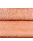 Peach Fuzz Silk Fabric, Moire Silk Fabric, Silk By The Yard. Watermark Pattern.