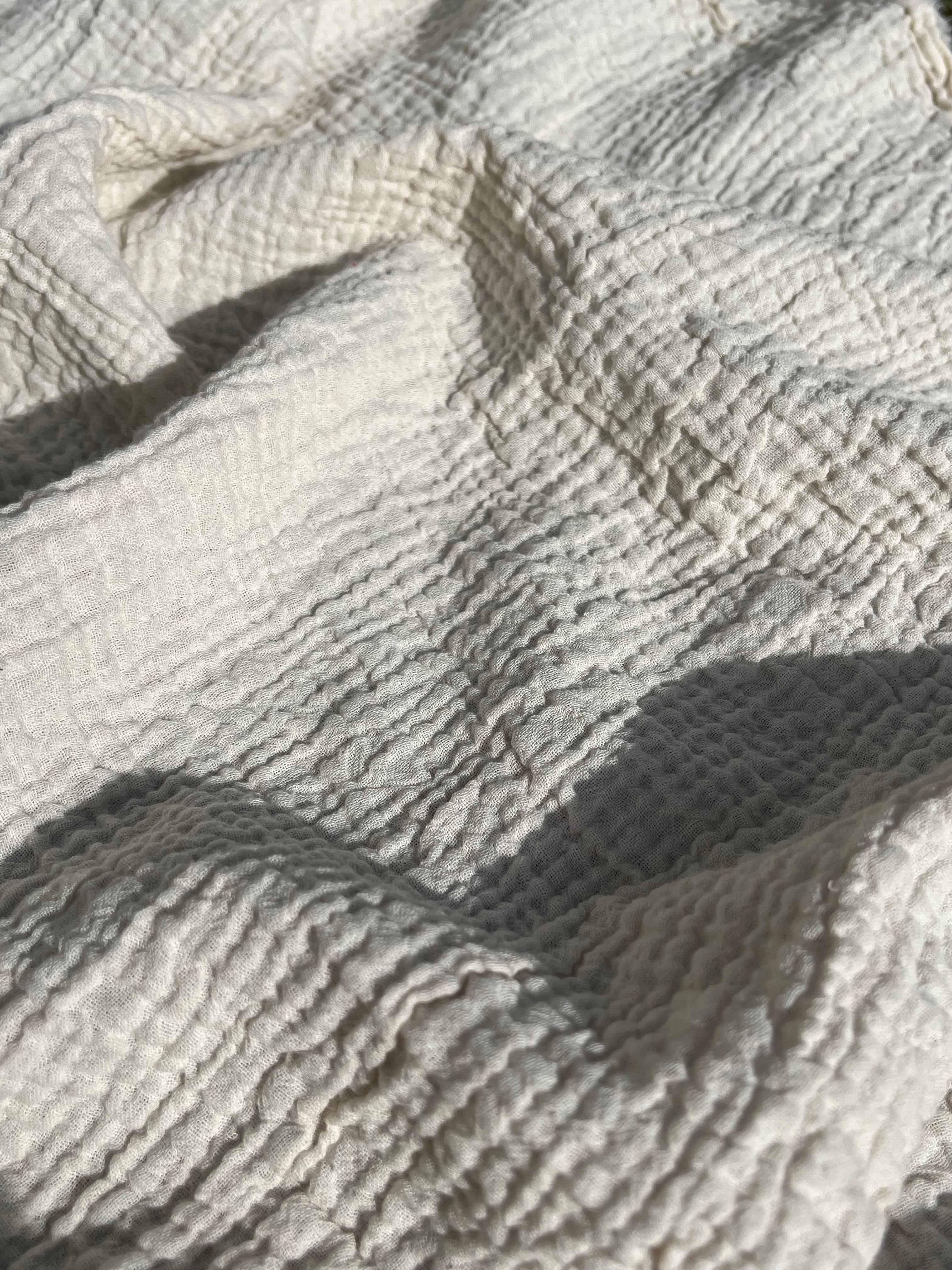 Extra Wrinkle And Soft Muslin Fabric By The Yard