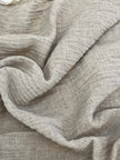 Linen Muslin Fabric. - Organic Muslin Fabric - Baby Cotton Muslin -